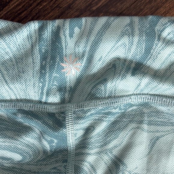 Stylish Blue Kids Leggings by Athleta Girl  (size 7) - Picture 5 of 5